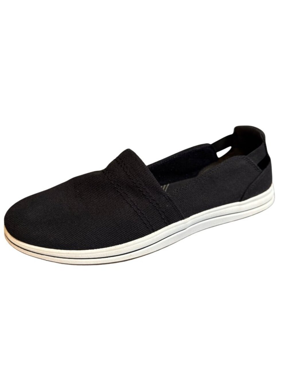Clarks Cloudstepper Breeze II Black Slip-On Shoes Washable Size 11